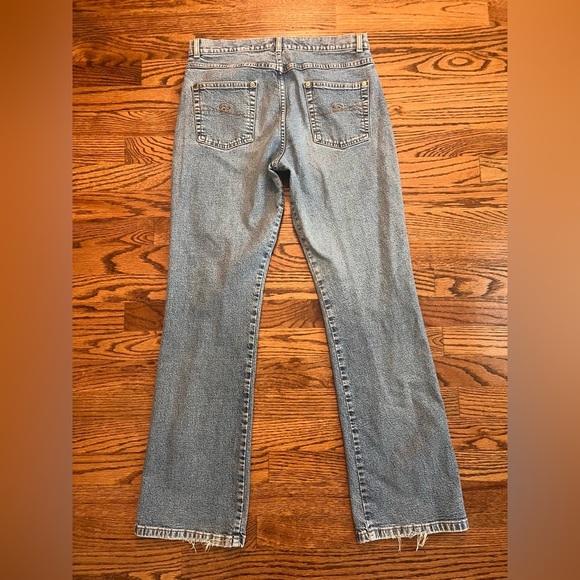 Oscar de la Renta Vintage Low Rise Bootcut Jeans 8P - Picture 6 of 9
